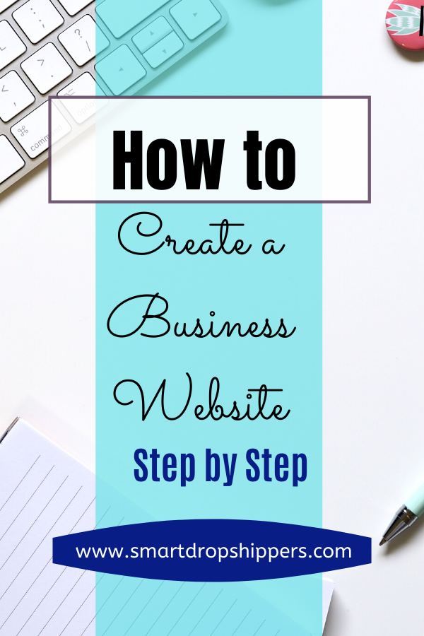 how to create a business website