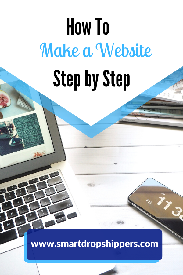 how to make a website step by step instructions